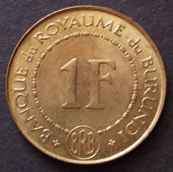 Burundi-1-Franc